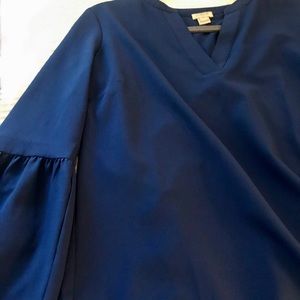LOFT Bell sleeve blouse